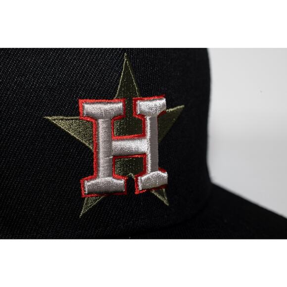 Houston‎ Astros "Travis Scott Olive" Fitted Hat Size 7 3/4 - Picture 4 of 4